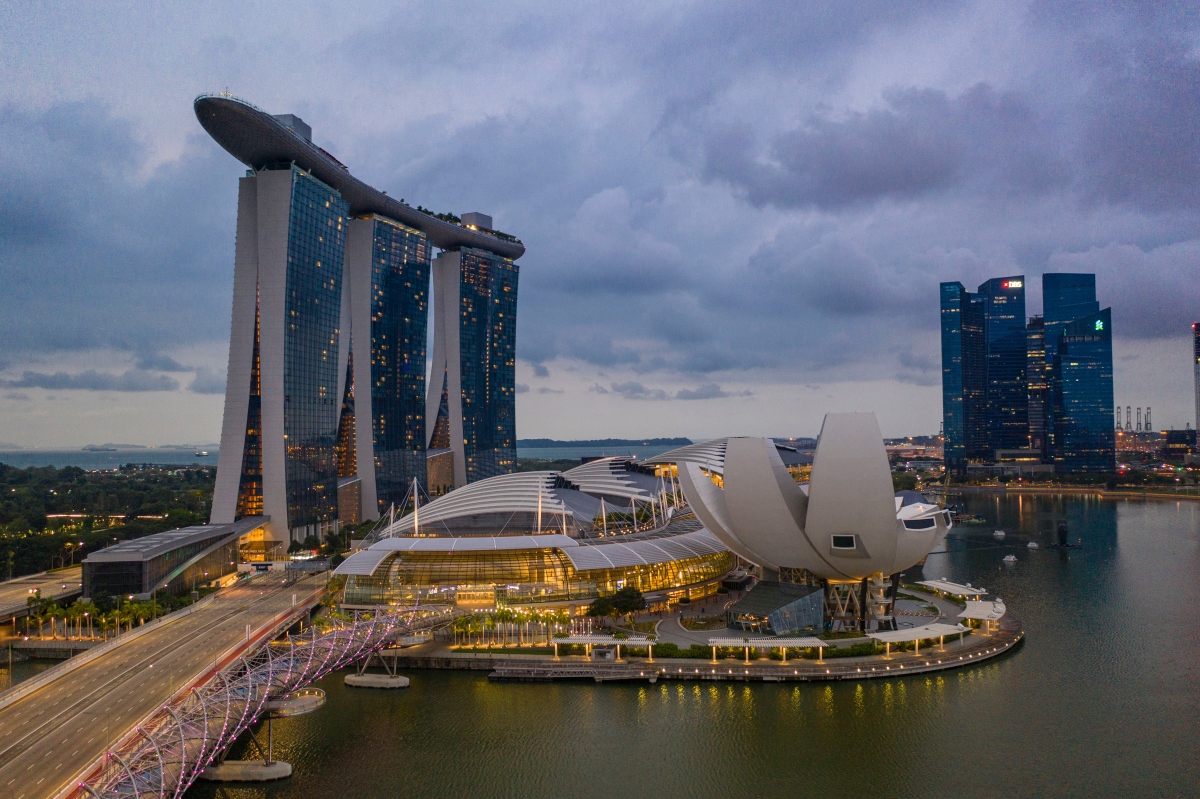 Marina Bay Sands, Singapore - nơi diễn ra Lễ trao giải ngày 14/8 tới đây (Ảnh: Stephen Leonardi/Unsplash)