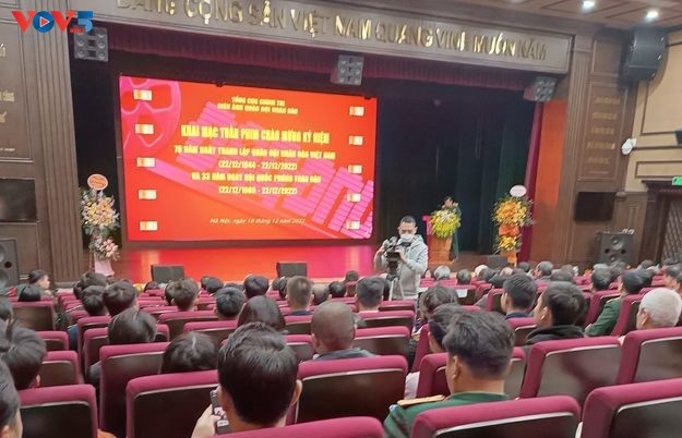 Điện ảnh Quân đội Nhân dân tổ chức tuần phim phục vụ bộ đội và nhân dân.