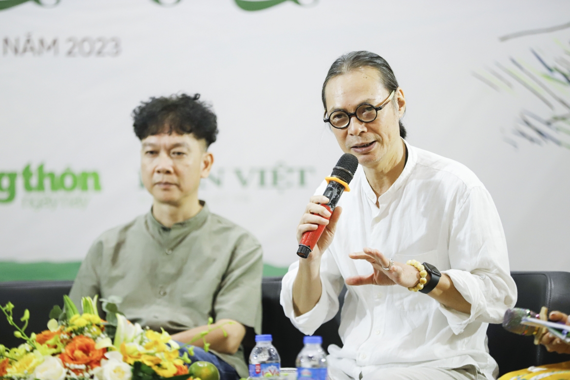 NSƯT Trần Lực chia sẻ tại cuộc họp báo.