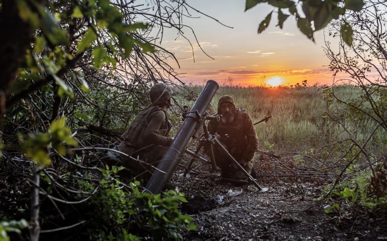 Các cuộc giao tranh giữa Nga và Ukraine ngày càng dữ dội. Ảnh: Telegraph