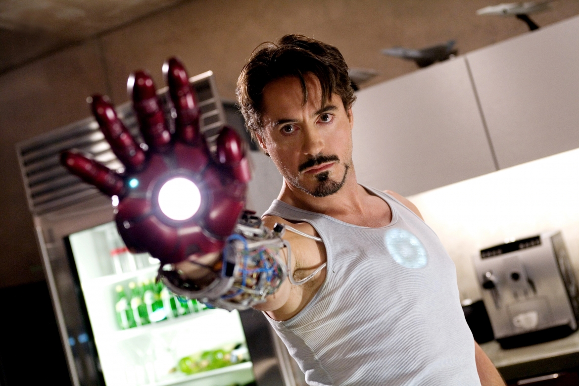 Robert Downey Jr. với vai diễn thành công Iron Man.
