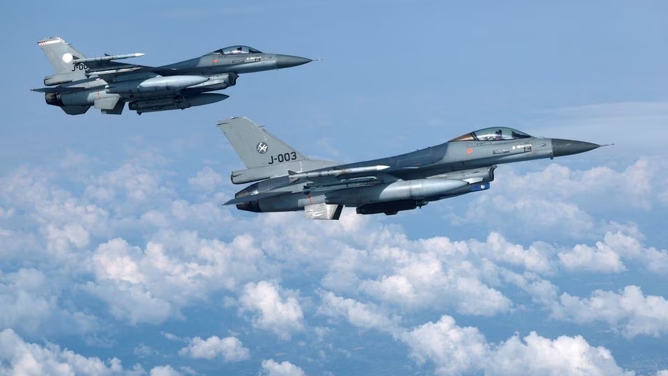 Máy bay F-16 của Hà Lan. Ảnh: Reuters