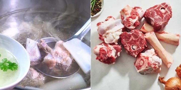 Nên hầm xương trong bao lâu? Với xương ống, những người giàu kinh nghiệm làm bếp cho rằng nên hầm khoảng 12 - 24 tiếng để nước dùng đậm đà.