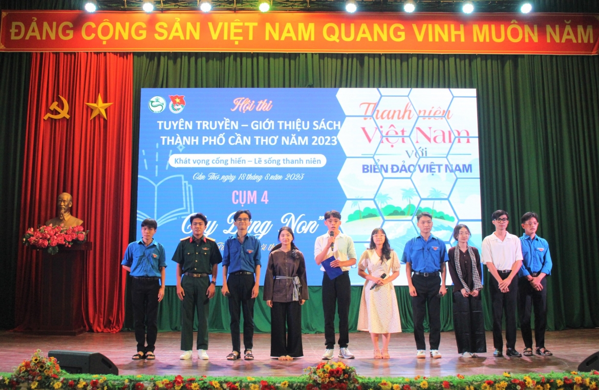 Hội thi tuyên truyền, giới thiệu sách năm 2023 với chủ đề “Khát vọng cống hiến - Lẽ sống thanh niên” thực sự là làn gió mới, góp thêm tiếng nói khẳng định vai trò của văn hóa đọc trong đời sống thường nhật.