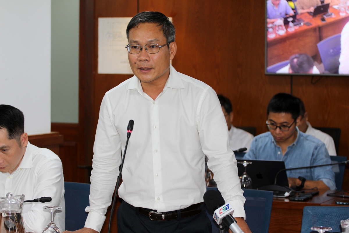 Ông Bùi Trung Kiên, Phó Tổng giám đốc Tổng công ty Điện lực TP.HCM (Ảnh: T.Nhân)