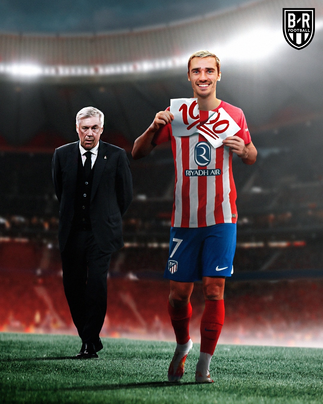 Real Madrid bị Atletico ngắt mạch toàn thắng. (Ảnh: Bleacher Report). 