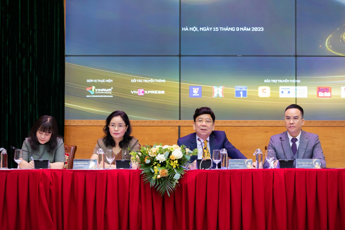 Họp báo phát động cuộc thi Giải thưởng quảng cáo sáng tạo Việt Nam năm 2023