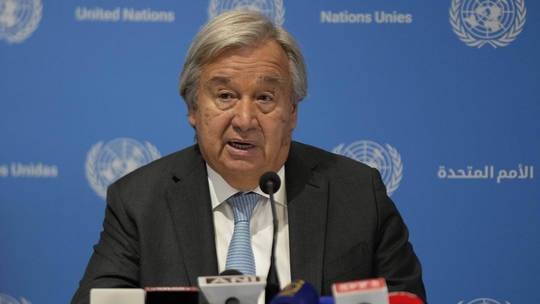  Tổng Thư ký Liên Hợp Quốc Antonio Guterres (Ảnh: Reuters)