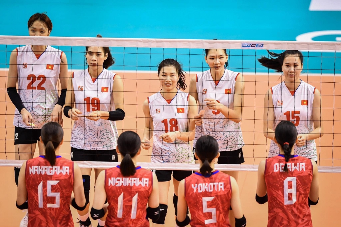 Sau giải bóng chuyền vô địch châu Á, ĐT bóng chuyền nữ Việt Nam sẽ tham dự ASIAD 19. (Ảnh: AVC). 