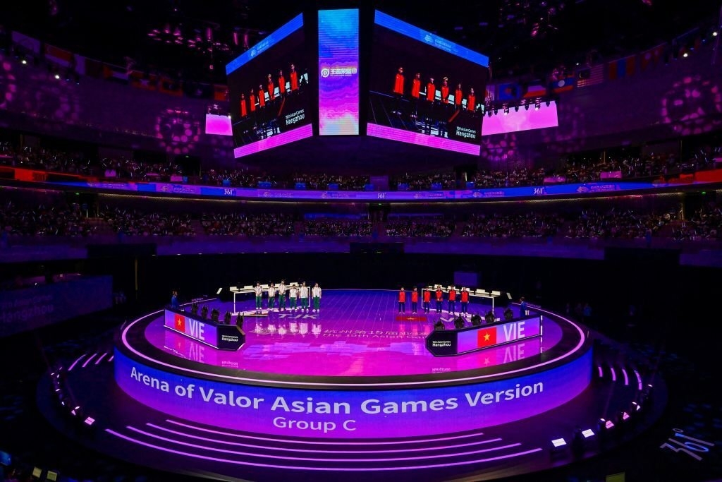 Vào 14h chiều nay,  các VĐV Việt Nam ở nội dung Liên quân (môn E-Sports) sẽ bước vào trận tranh HCĐ với đối thủ đến từ Thái Lan. (Ảnh: Getty). 