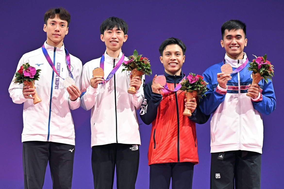 Taekwondo Việt Nam giành 3 huy chương ở ASIAD 19. (Ảnh: Reuters). 