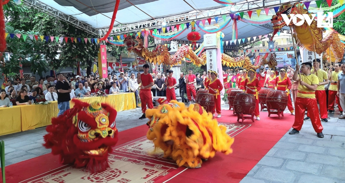 Lễ hội đình Hà được phục dựng mang đậm nét cổ truyền