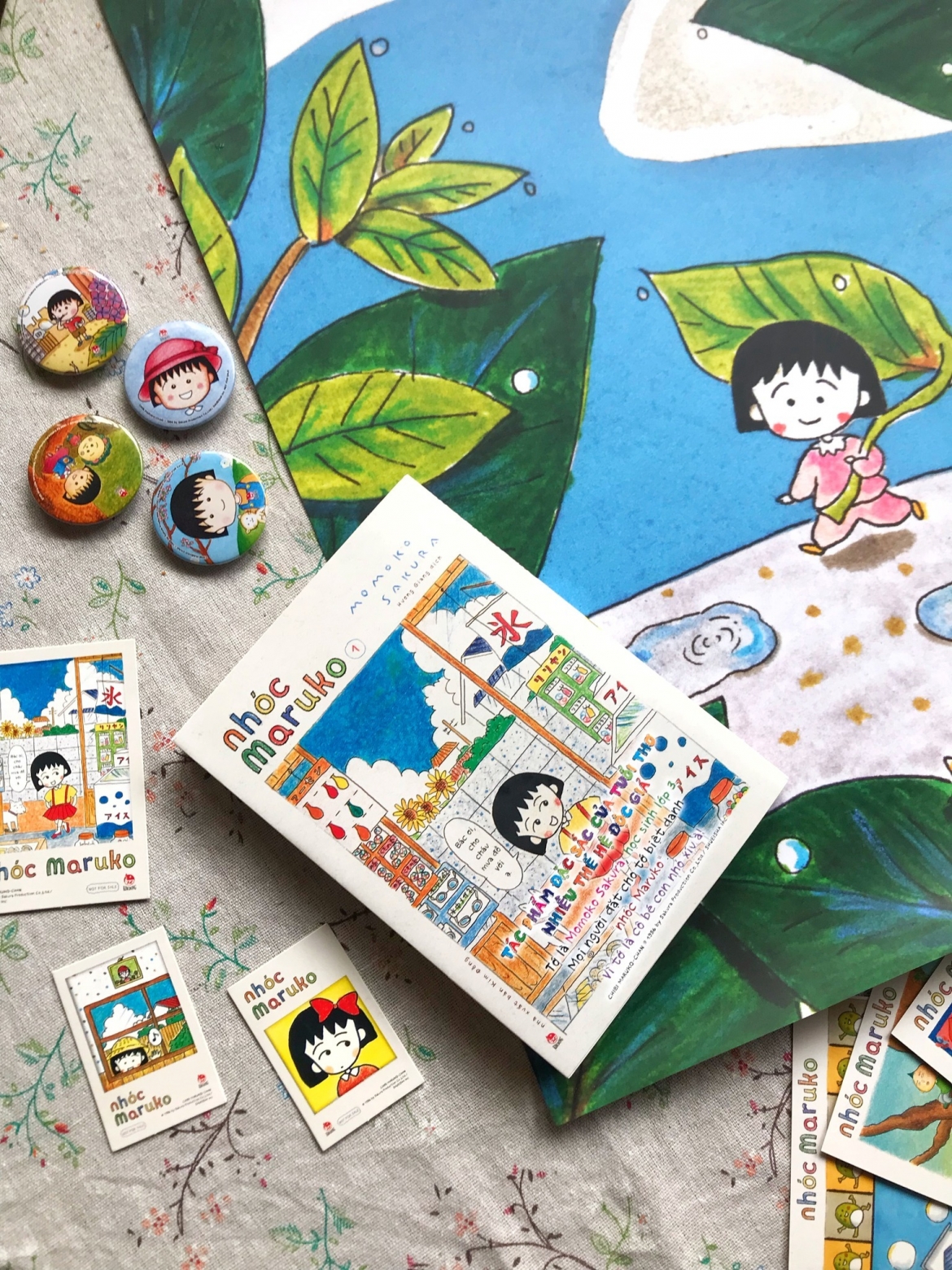 Bộ truyện tranh đình đám "Nhóc Maruko" ra mắt phiên bản chỉ có tại Việt Nam.