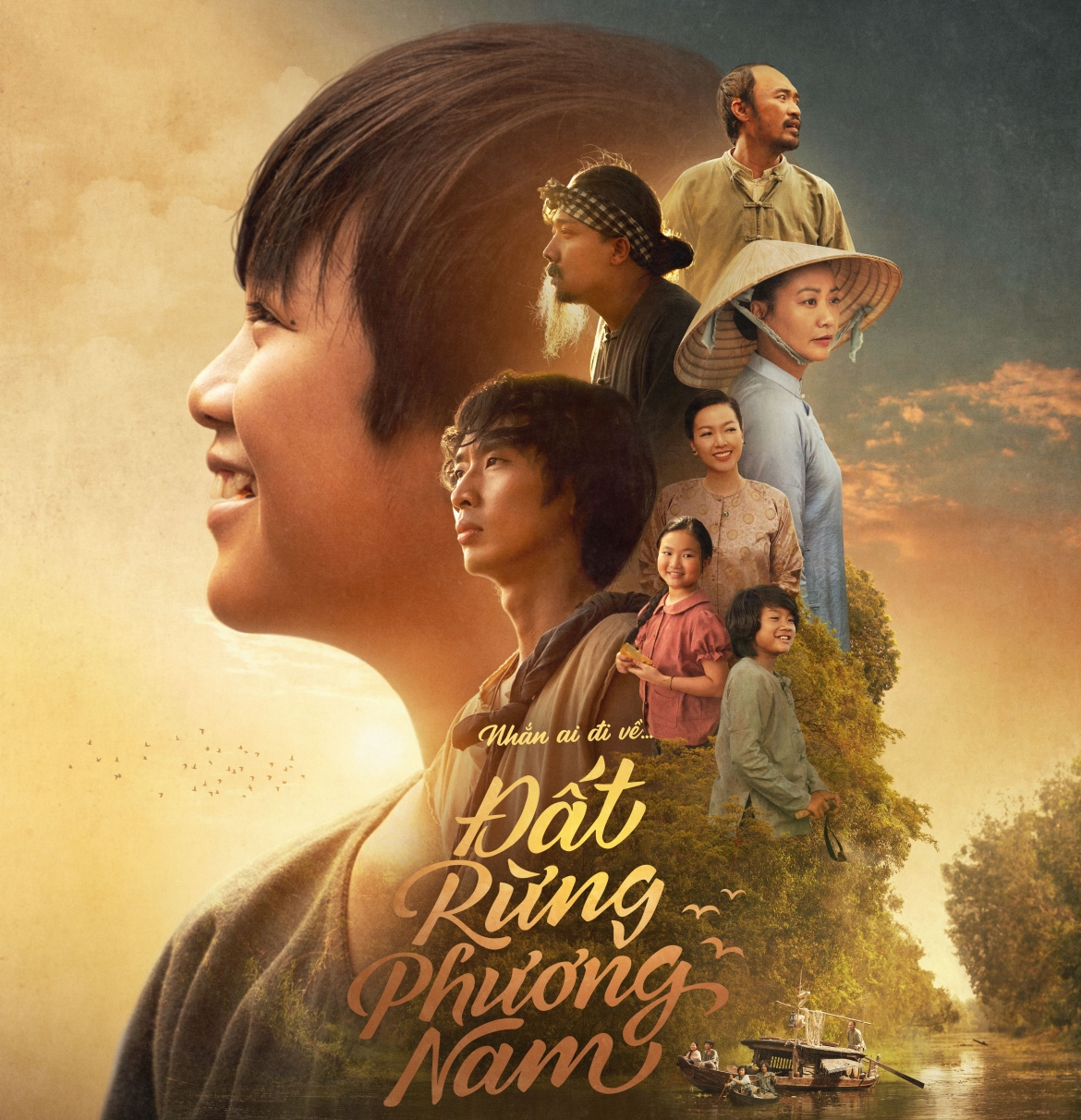 Dàn diễn viên của "Đất rừng phương Nam"