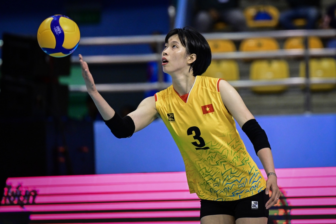 Thanh Thúy là niềm hy vọng lớn nhất của ĐT bóng chuyền nữ Việt Nam trong trận đấu hôm nay. (Ảnh: SMM). 