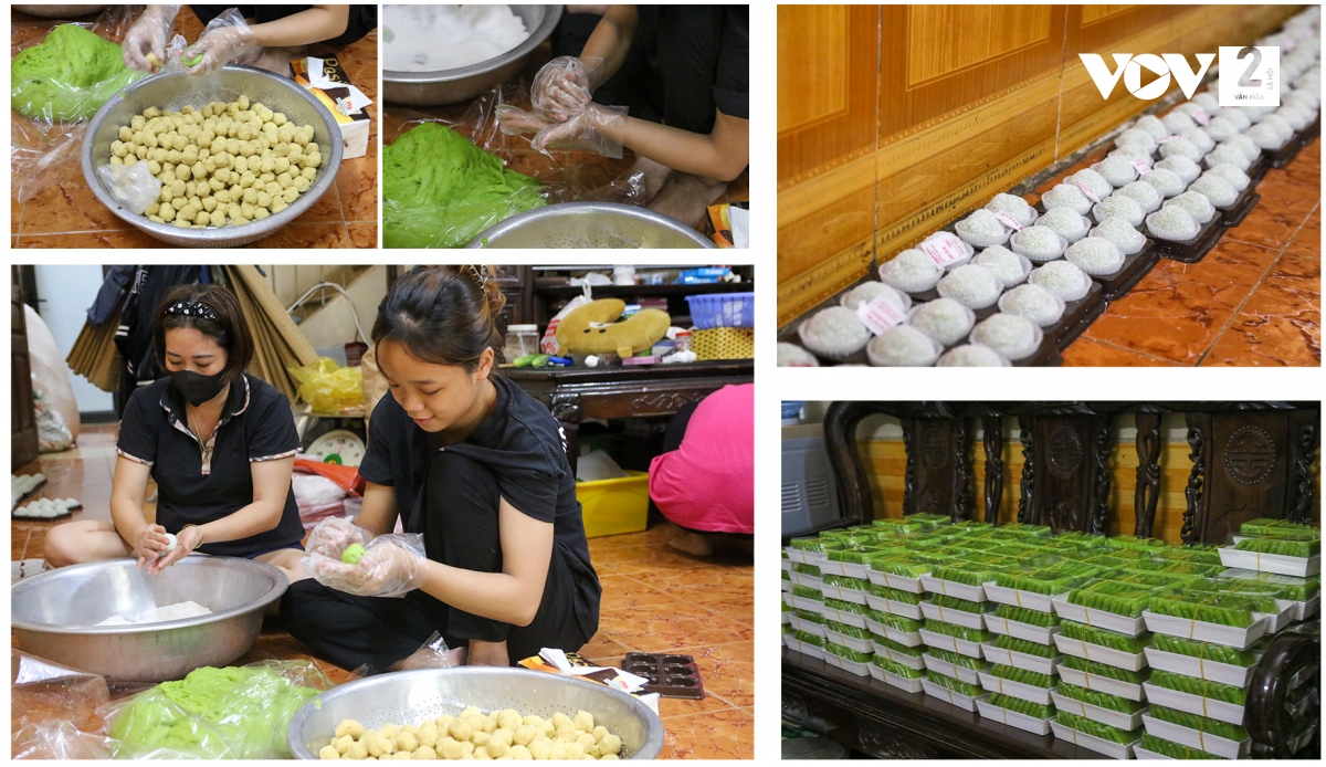 Sản phẩm từ cốm cũng đa dạng, phong phú theo thị hiếu người tiêu dùng như chả cốm, xôi cốm, giò cốm, bánh cốm…