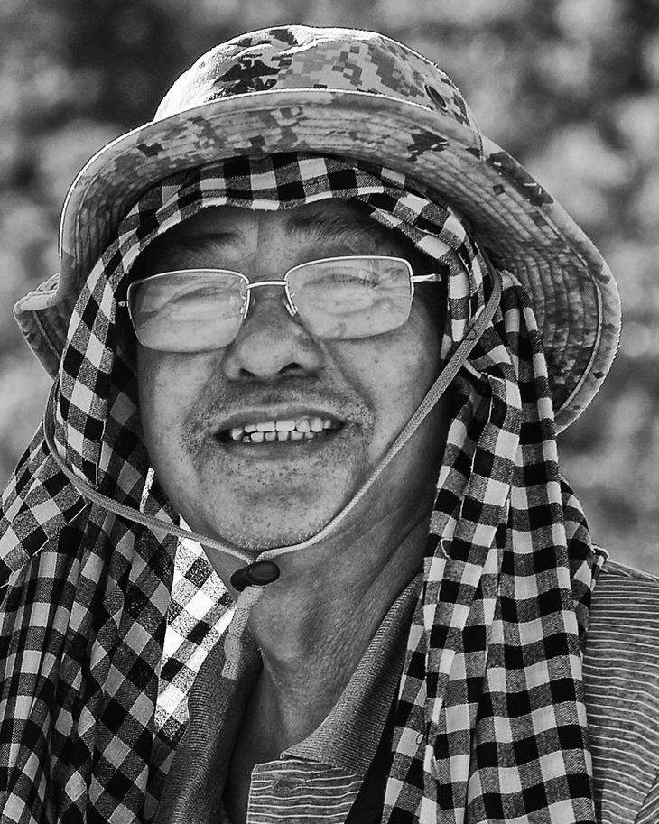 Nhiếp ảnh gia Hoàng Thạch Vân. Ảnh: Trần Thế Phong