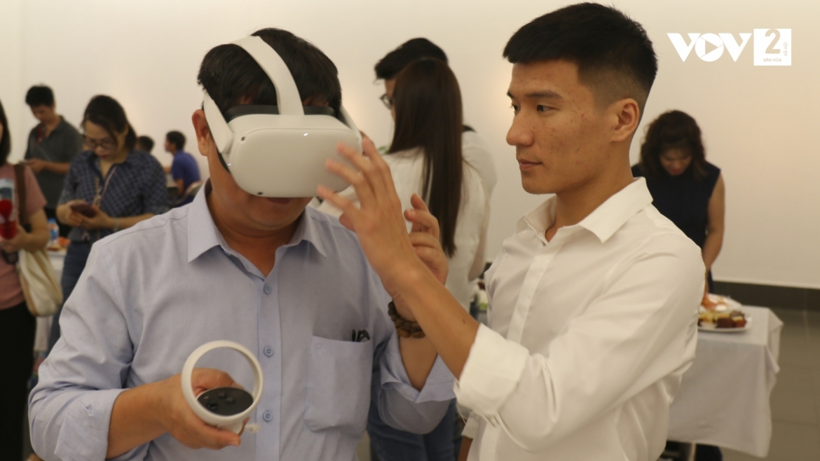 Không gian triển lãm mỹ thuật trực tuyến do Bảo tàng Mỹ thuật Việt Nam và Công ty cổ phần Vietsoft Pro phối hợp thực hiện từ năm 2021.