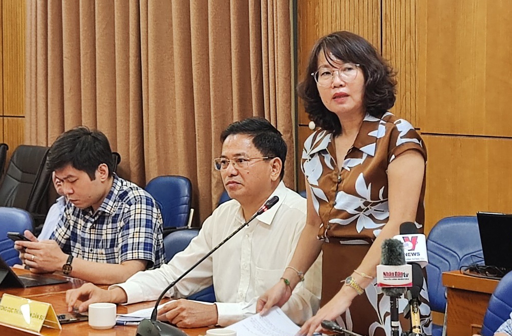 Bà Phan Thị Hồng Hà - Vụ trưởng Vụ Tổ chức-Cán bộ (Bộ Tư pháp)