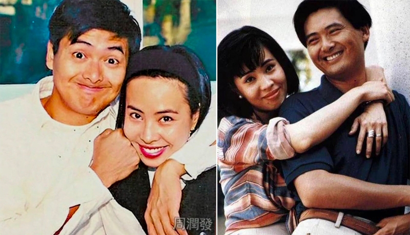 Châu Nhuận Phát và Trần Hội Liên thời trẻ. 