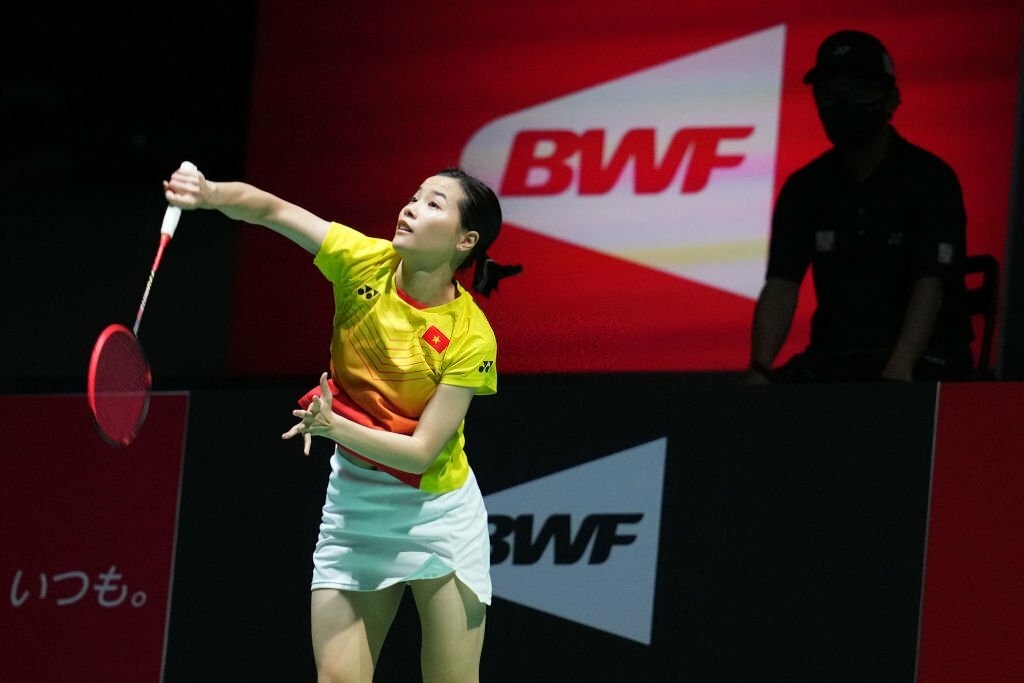 Thùy Linh liên tục gặp đối thủ hàng đầu thế giới, tiến sát vé dự Olympic Paris. (Ảnh: Getty). 
