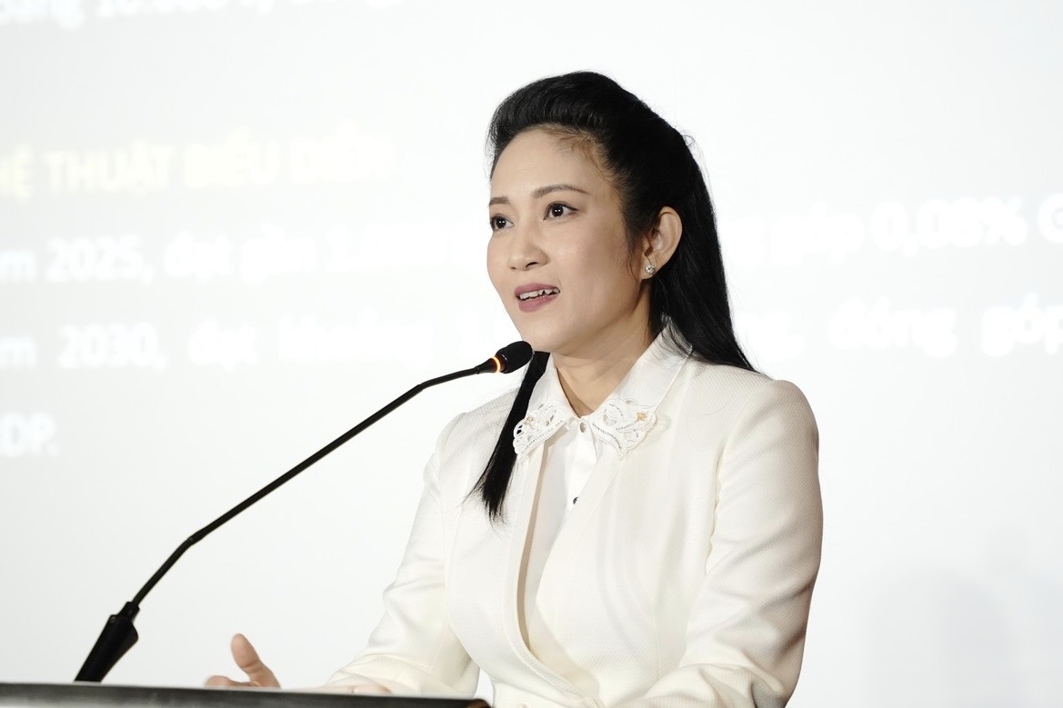 Bà Nguyễn Thị Thanh Thuý, Phó Giám đốc Sở Văn hóa và Thể thao TP.HCM (Ảnh: HIFF)