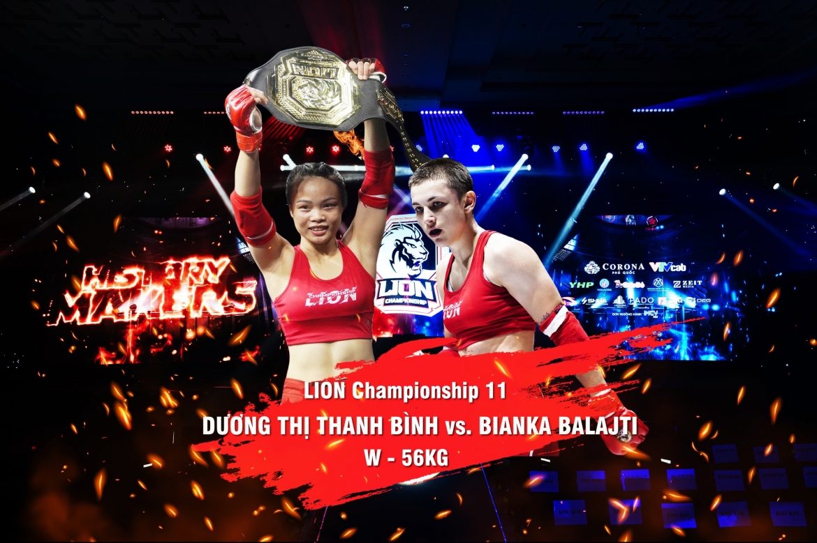Dương Thị Thanh Bình so tài cùng đối thủ đến từ Hungary -  Bianka Balajti