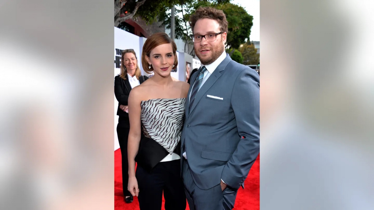 Emma Watson và Seth Rogen đóng vai chính trong bộ phim "This is the End" năm 2013.