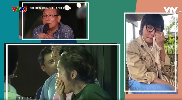 Khoảnh khắc các khách mời xúc động khi gặp Hồng Đào qua videocall.