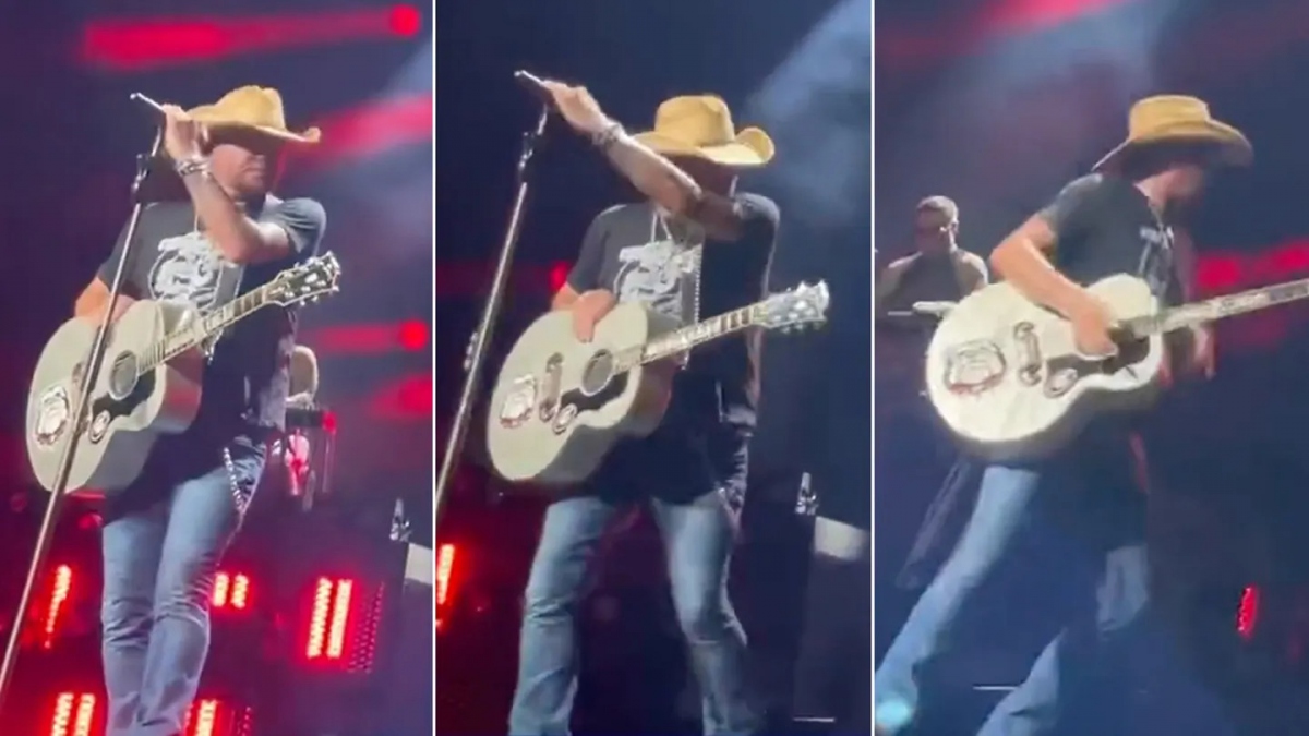 Jason Aldean rời sân khấu giữa chừng khi biểu diễn ở Connecticut vào tháng 7