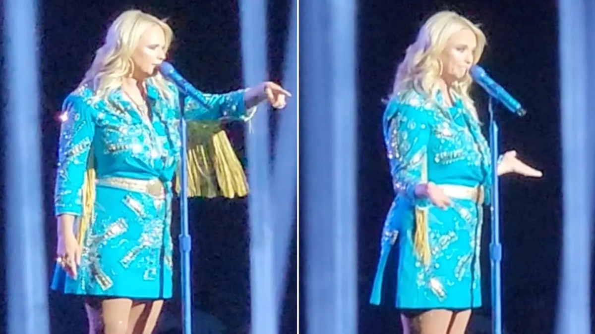 Miranda Lambert đã cảnh cáo một nhóm các cô gái tại buổi hòa nhạc ở Las Vegas tập trung vào việc chụp ảnh tự sướng hơn là nghe màn trình diễn "Tin Man"
