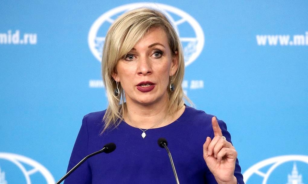 Bà Zakharova. Ảnh: TASS.