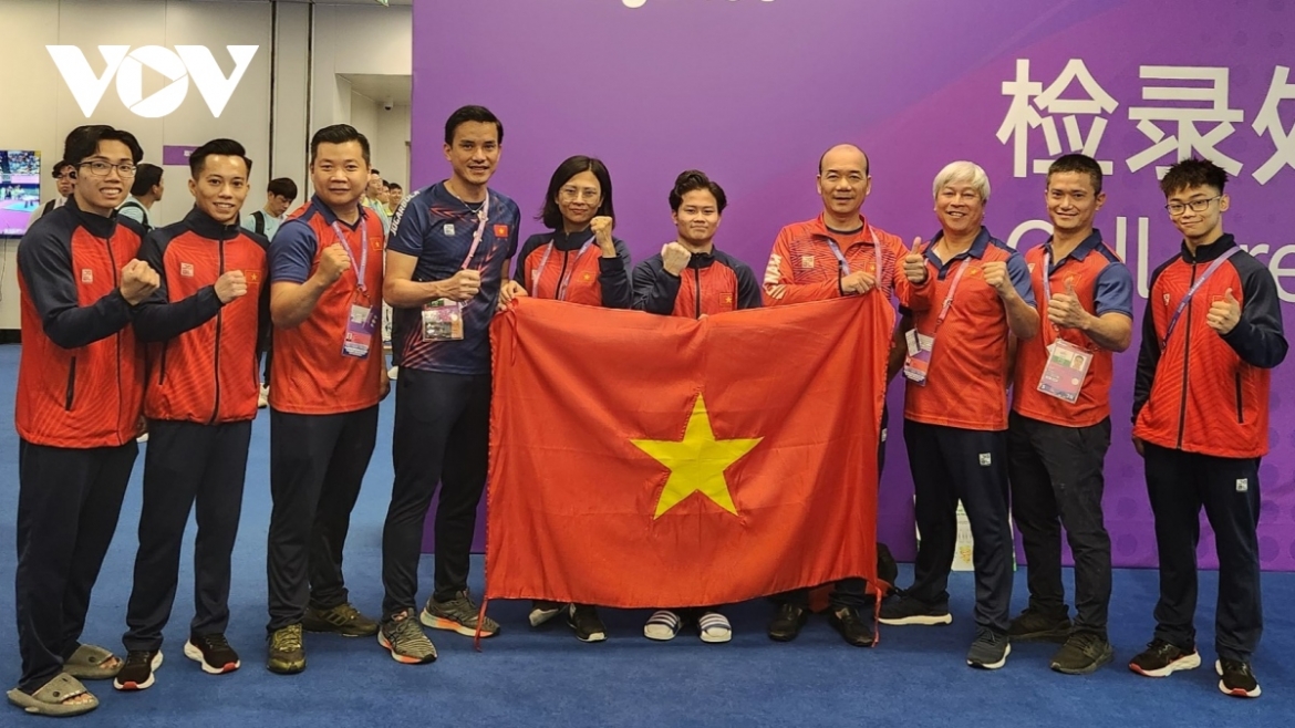 Khánh Phong xuất sắc giành HCB cho TDDC Việt Nam tại ASIAD 19. (Ảnh: CTV Bùi Lượng)