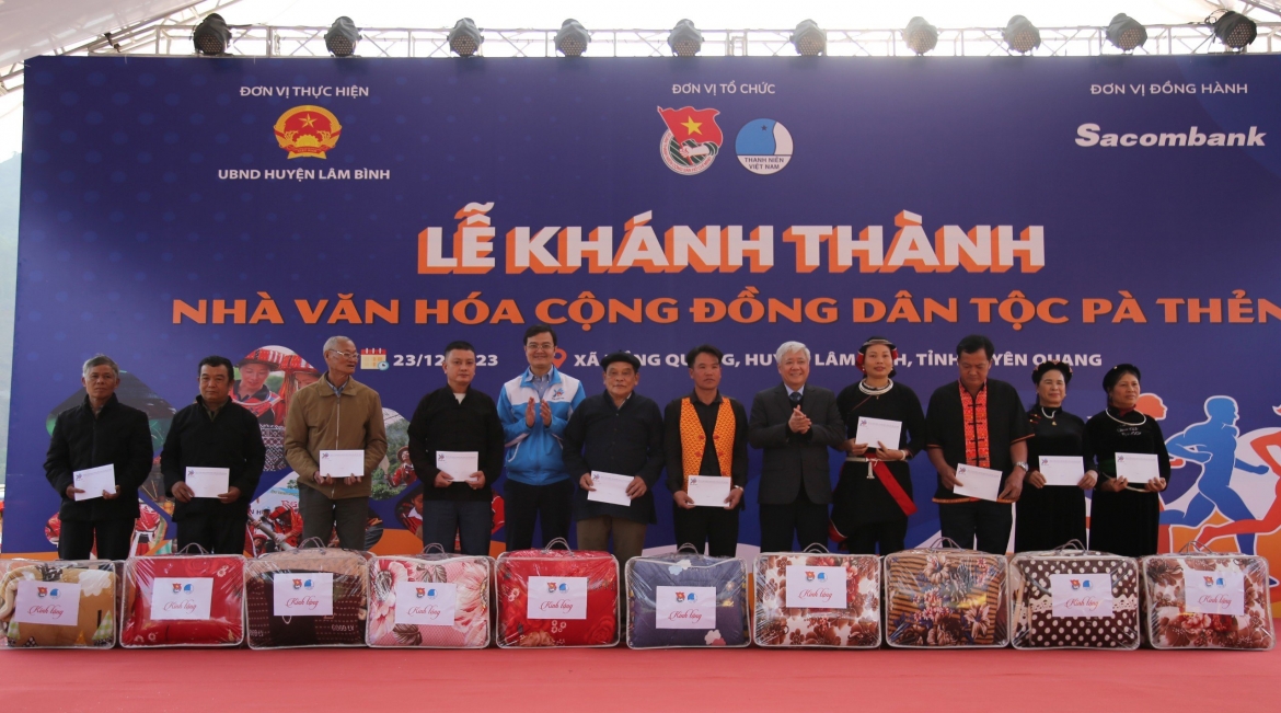 Khánh thành Nhà văn hóa cộng đồng dân tộc Pà Thẻn tỉnh Tuyên Quang