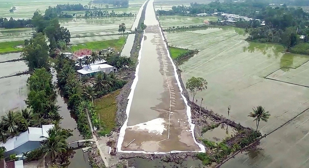 Dự án Cao tốc Cần Thơ-Cà Mau đang bị chậm tiến độ so với kế hoạch đề ra.