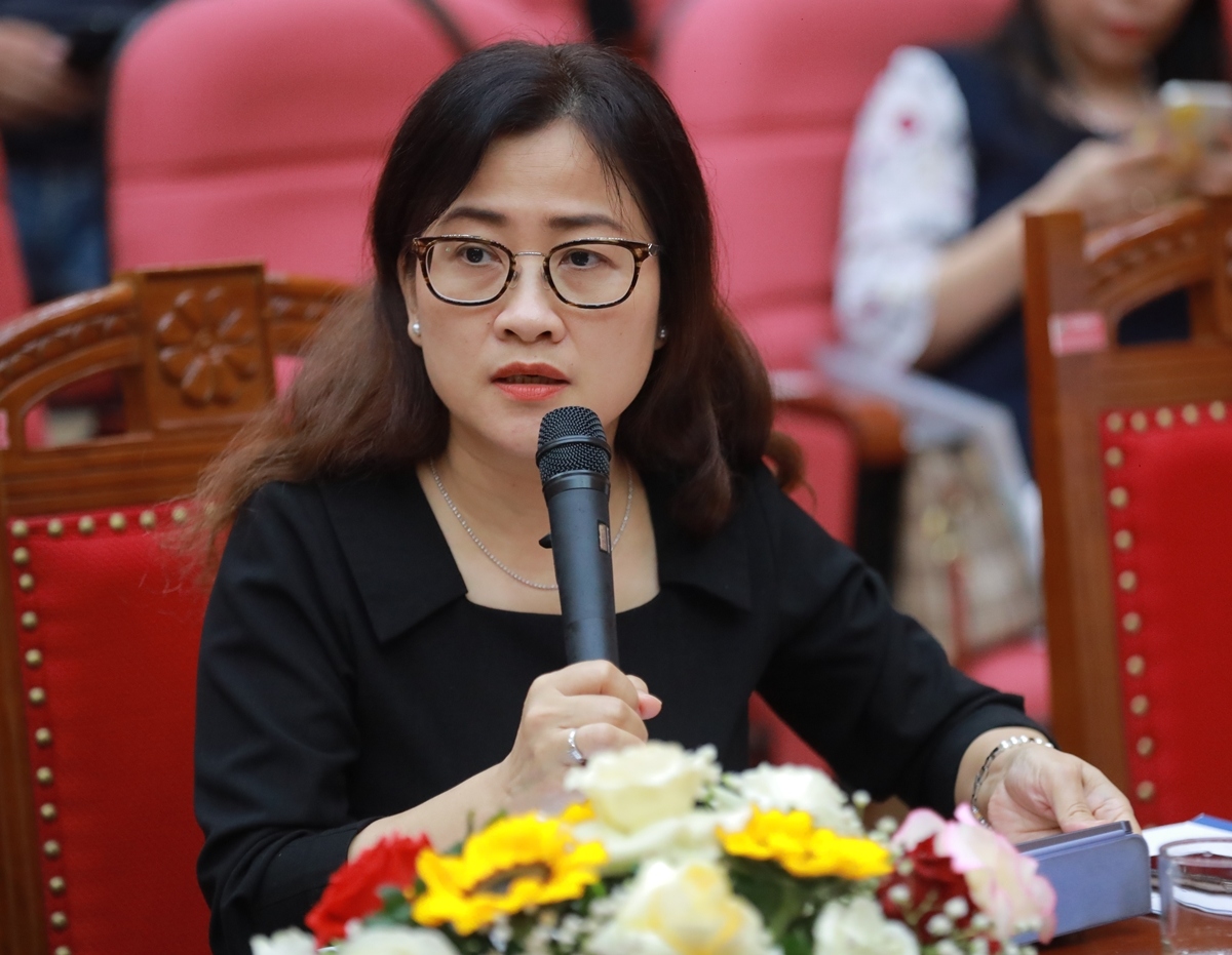 Bà Trần Thị Trang, Vụ trưởng Vụ Bảo hiểm y tế, Bộ Y tế (Ảnh: Chí Hiếu)