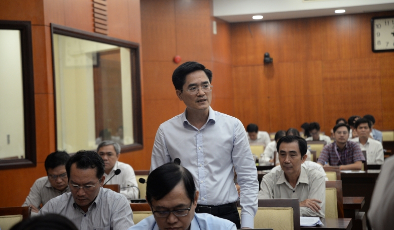Giám đốc Sở Giao thông vận tải TP.HCM Trần Quang Lâm trả lời ý kiến