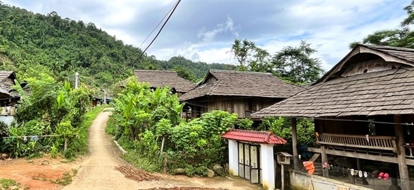 Những ngôi nhà sàn của người Thái ở Nghệ An