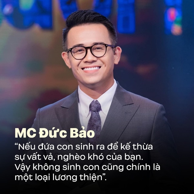 Dòng chia sẻ gây tranh cãi trên mạng xã hội được cho là của MC Đức Bảo