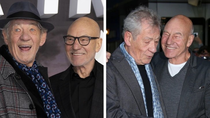 Ian McKellen và Patrick Stewart: Các diễn viên X-Men thực ra đã biết nhau từ những năm 1970. Tình bạn của họ bền chặt đến mức vào năm 2013, Ian McKellen đã đích thân chủ trì đám cưới của Patrick Stewart. Hai diễn viên người Anh được bắt gặp đi cùng nhau thường xuyên. McKellen từng trả lời báo chí: "Thực sự chúng tôi cùng là diễn viên. Chúng tôi đã có cùng sự nghiệp. Vì thế chúng tôi là đồng nghiệp. Chúng tôi bình đẳng. Chúng tôi không phải là đối thủ".
