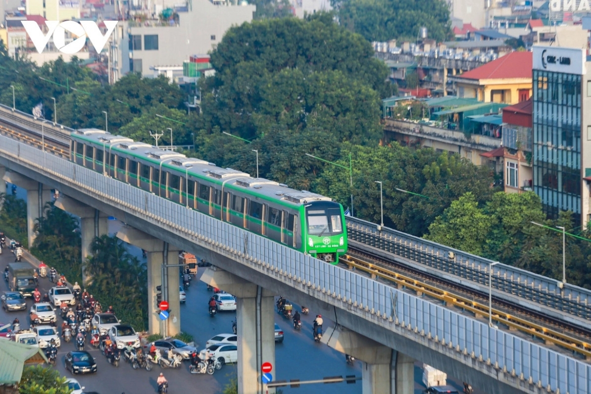 Tuyến đường sắt đô thị Cát Linh-Hà Đông.