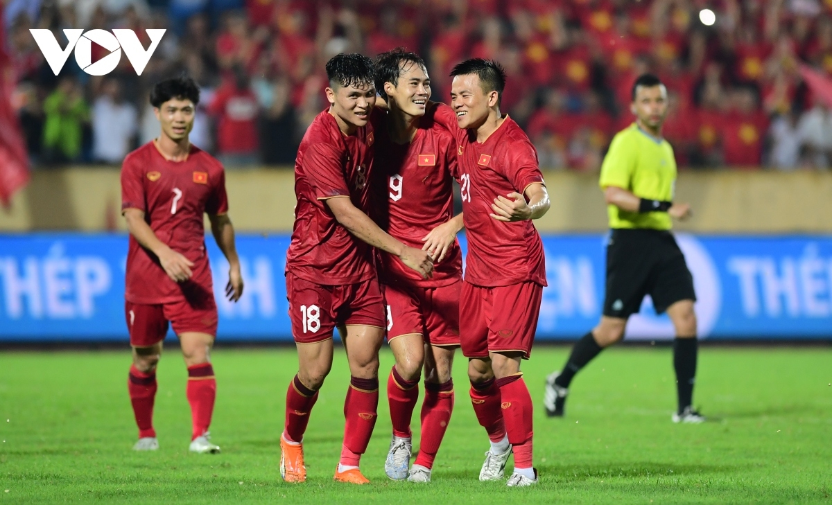 Thử thách đầu tiên của bóng đá Việt Nam là tại VCK Asian Cup 2023 (Ảnh: Dương Thuật).