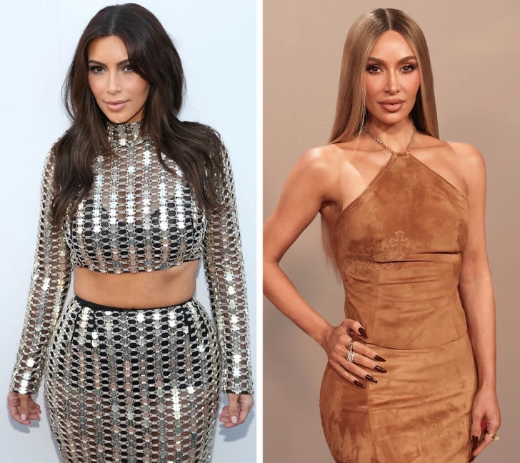 Sau nhiều lần giảm cân và thay đổi ngoại hình thành công, Kim Kardashian đã khiến người hâm mộ trầm trồ bởi sự thay đổi...không thể nhận ra. Vóc dáng của Kim Kardashian biến đổi liên tục trong những năm qua và hiện tại, cô được khen có body cân đối nhất sau khi giảm cân ngoạn mục. Nữ doanh nhân tỷ phú đang có vóc dáng mảnh mai nhất trong hơn một thập kỷ qua. Kim không còn vòng ba bốc lửa nhưng cô được nhiều người khen ngợi vì thân hình cân đối. Bà mẹ bốn con đang duy trì chế độ ăn chay thường xuyên, cắt giảm hoàn toàn đồ ăn vặt, đồ chiên rán và đường.