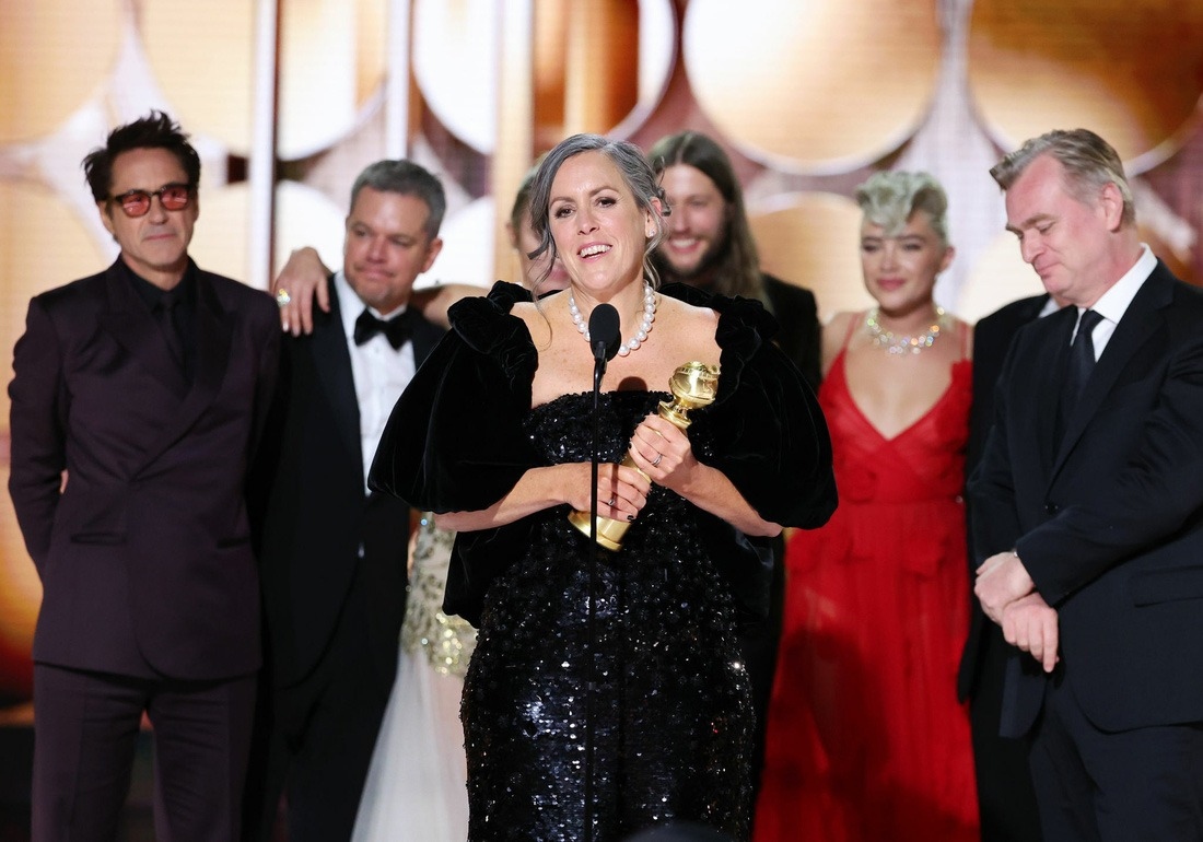 "Oppenheimer" của Christopher Nolan thắng đậm tại Quả cầu Vàng 2024