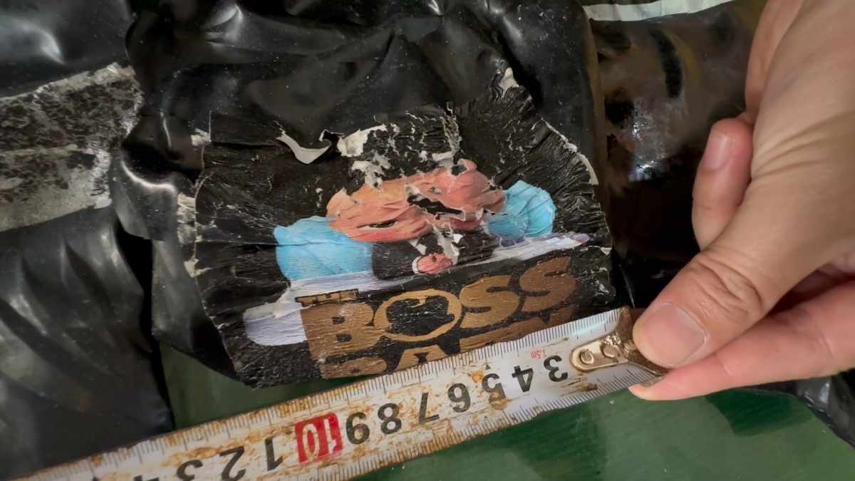 Tang vật thu giữ.