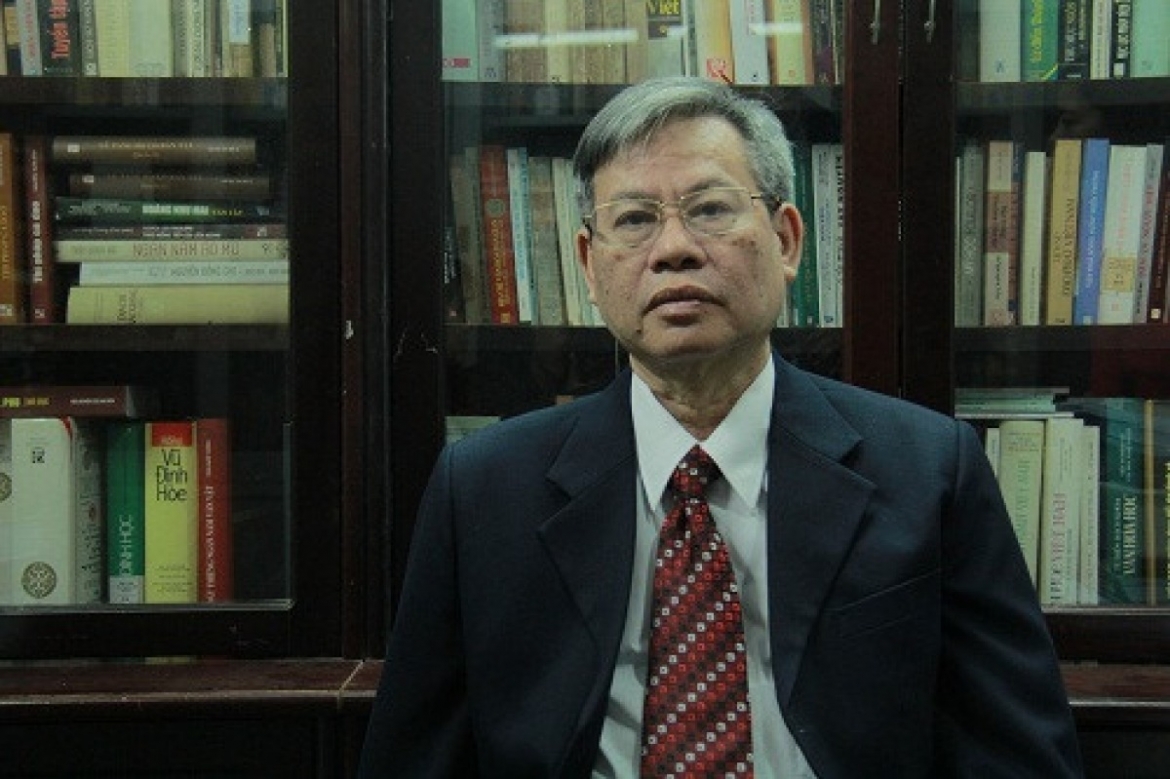 GS.TS Nguyễn Xuân Kính, nguyên Viện trưởng viện Nghiên cứu Văn hóa, viện Hàn lâm Khoa học Xã hội Việt Nam.