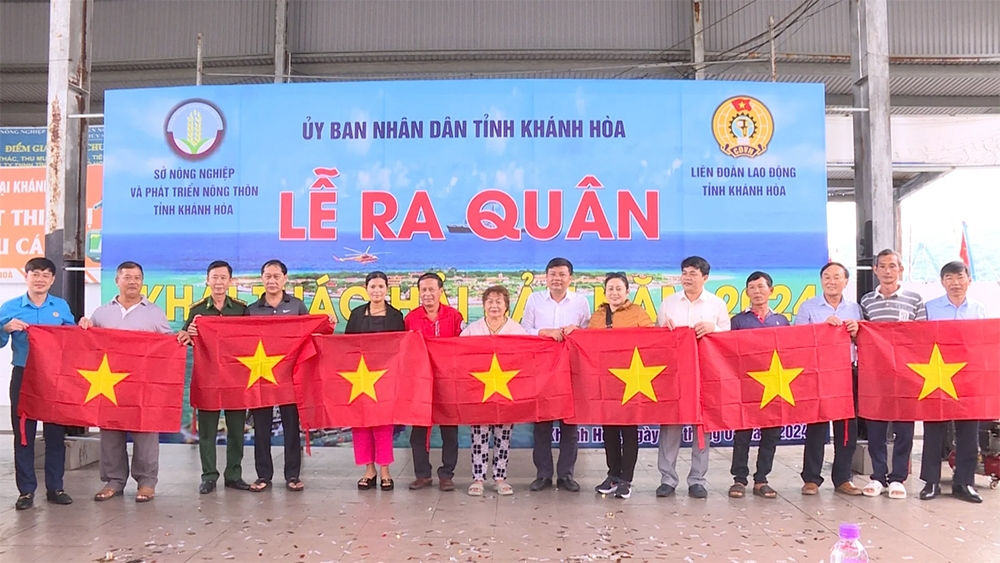Lễ ra quân khai thác thuỷ sản năm 2024