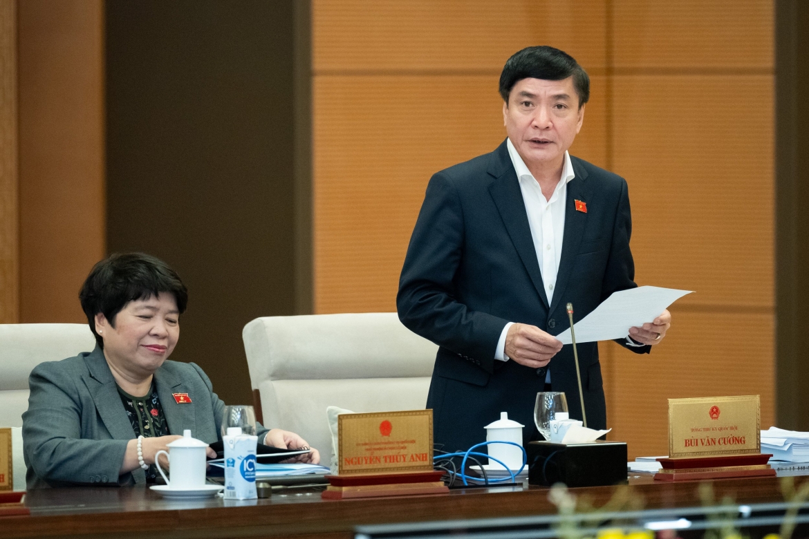 Tổng Thư ký Quốc hội Bùi Văn Cường