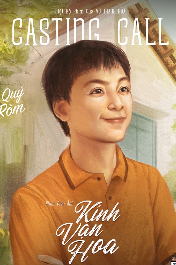 Poster casting vai Quý Ròm.