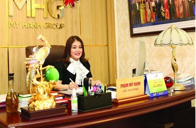 Phạm Mỹ Hạnh – Chủ tịch HĐQT Công ty cổ phần tập đoàn Mỹ Hạnh